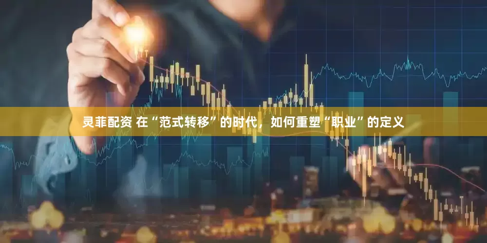 灵菲配资 在“范式转移”的时代，如何重塑“职业”的定义